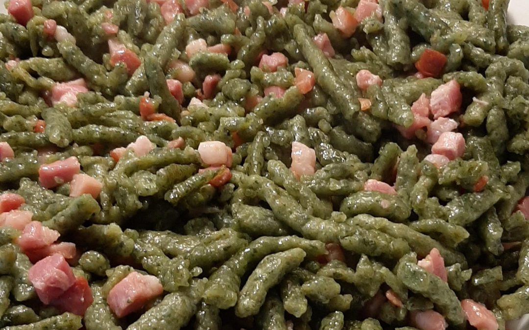 Spätzle verdi